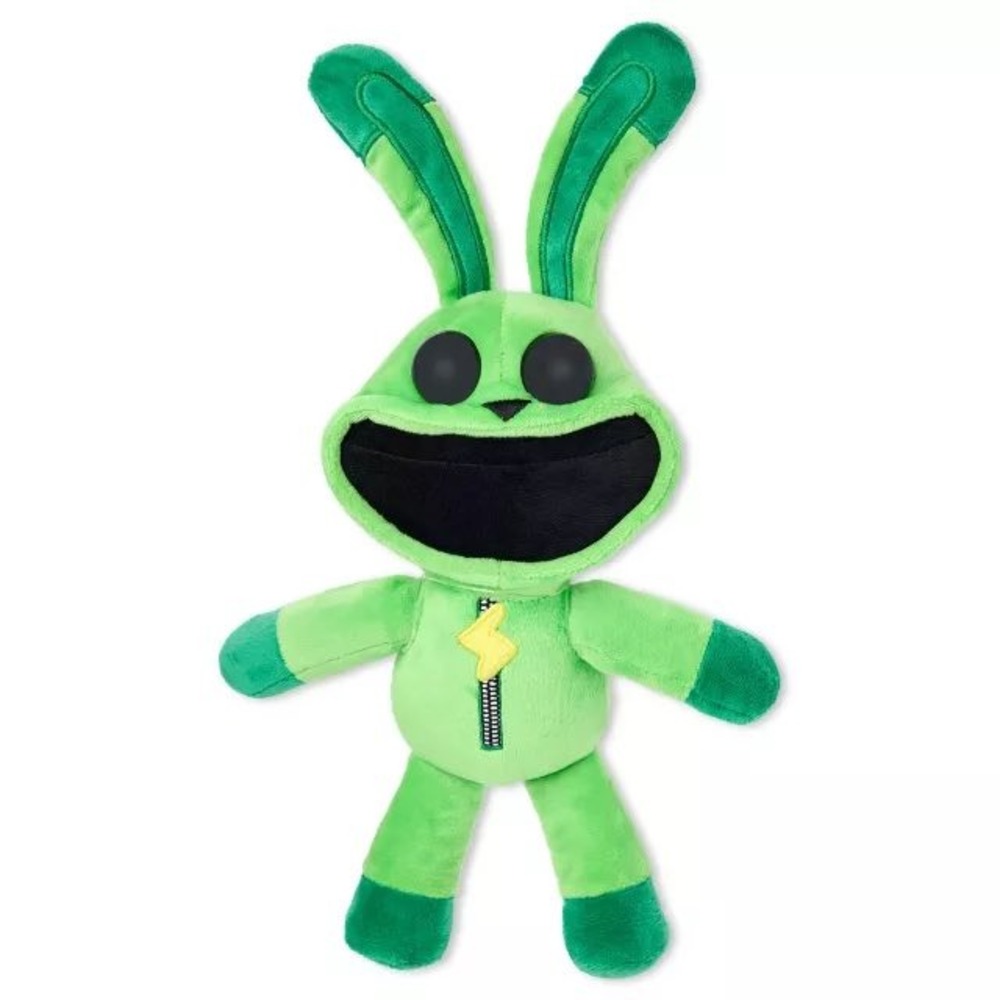 Poppy Playtime Hoppy Hopscotch Plush Smiling Critters Green Rabbit Bunny Toy